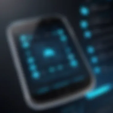 Future Trends in Messaging Technology Futuristic representation of messaging technology trends