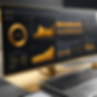 Gold Vision CRM Dashboard Insights Visual representation of Gold Vision CRM dashboard showcasing analytics and performance metrics.