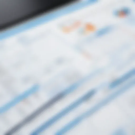 Comparison chart of payroll features