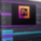 User interface of Adobe Premiere showcasing editing tools