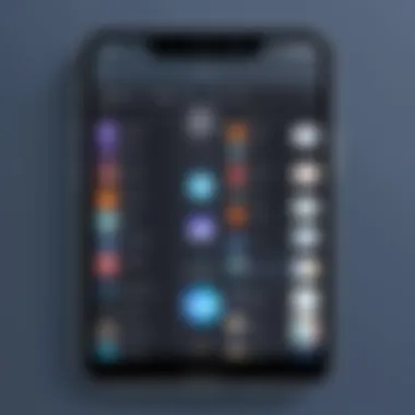 Discord App Interface Overview Overview of Discord app interface showcasing channels and communication features