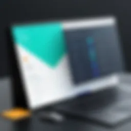 Illustration of Jitbit Email Cleaner dashboard showcasing features