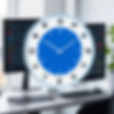 Integration of Task Management and Time Tracking Diagram illustrating the integration of task management and time tracking in Microsoft To Do.