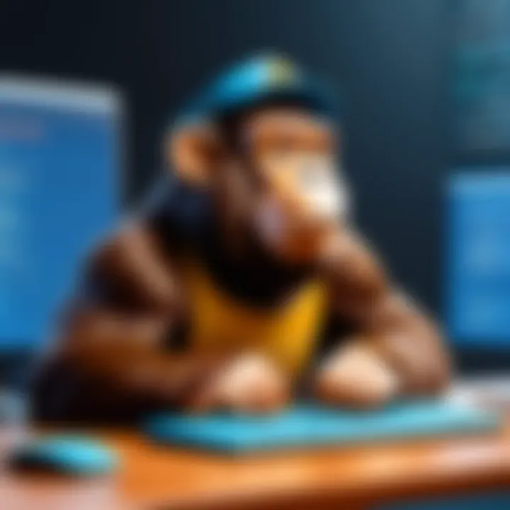 Illustration highlighting Mailchimp security protocols