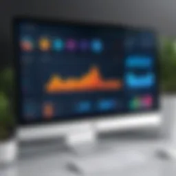Medisoft software interface showing dashboard