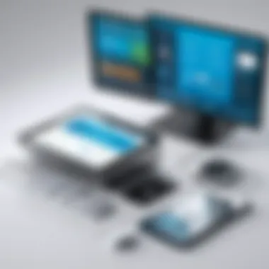 Customer Experience Optimization Features An illustrative representation of the customer experience optimization features within the Micros demo system.