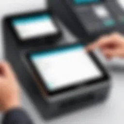 User-friendly interface of Micros POS system