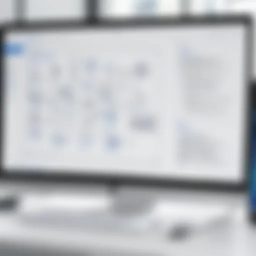 Interface of Microsoft Whiteboard on a Mac with various tools visible