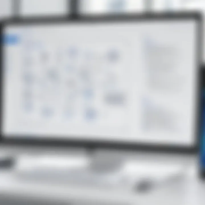 Interface of Microsoft Whiteboard on a Mac with various tools visible
