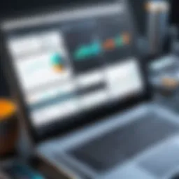 Dynamic dashboard showcasing Mosyle's device management features.