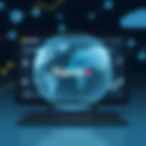 Visual representation of policy management software interface.