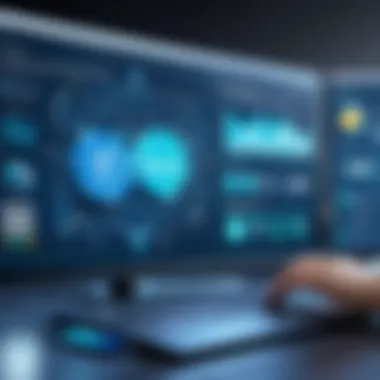 Key Benefits of Network Management System Software Graph showcasing benefits of NMS software