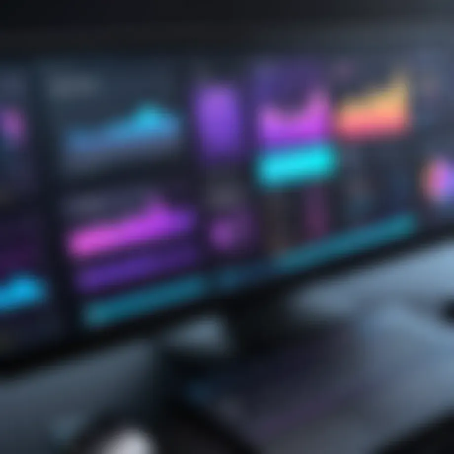 A sleek dashboard of a free event planning software showcasing various features