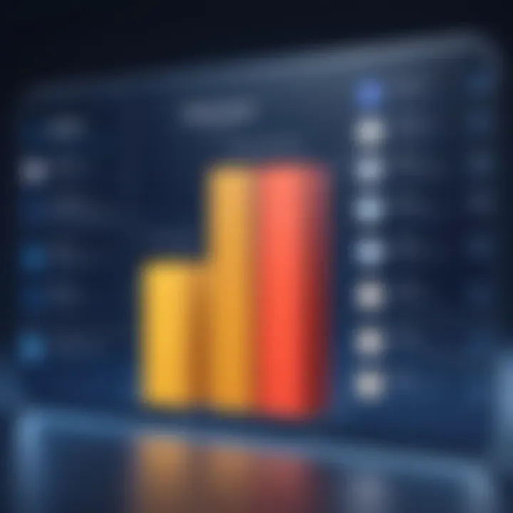 Graphical analysis of organizational needs vs. pricing options