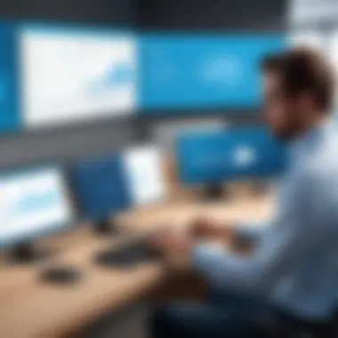 PeopleSoft Interface Features Illustration of PeopleSoft interface showcasing key functionalities