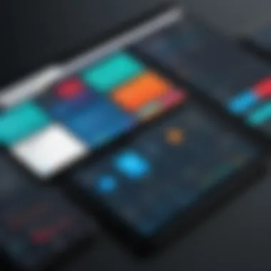 Podio User Interface Overview Visual representation of Podio's user interface