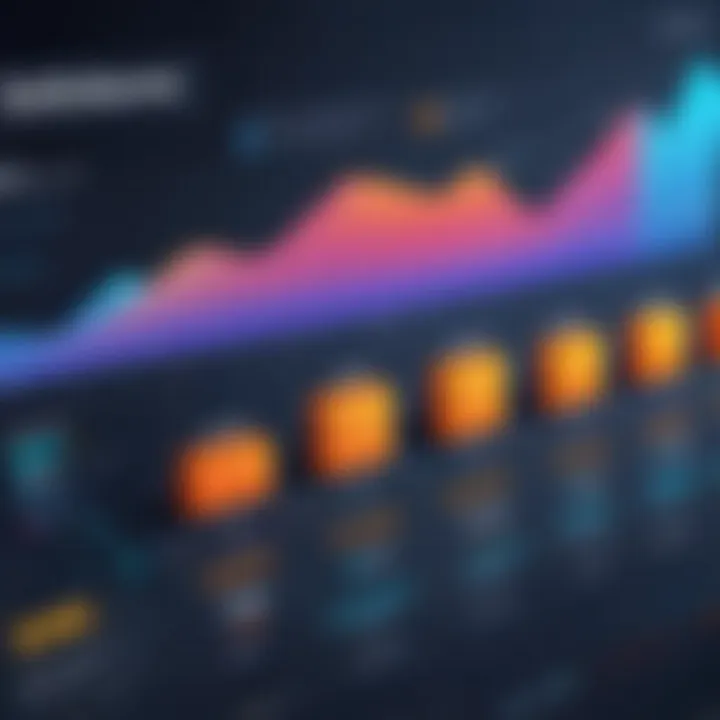 Graph illustrating subscription pricing trends