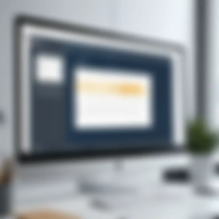 A collaborative workspace featuring a shared calendar on a screen