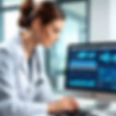 Analyzing EHR Systems for Pain Management Professional analyzing EHR systems