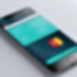 Mobile app interface showcasing medical Spanish vocabulary