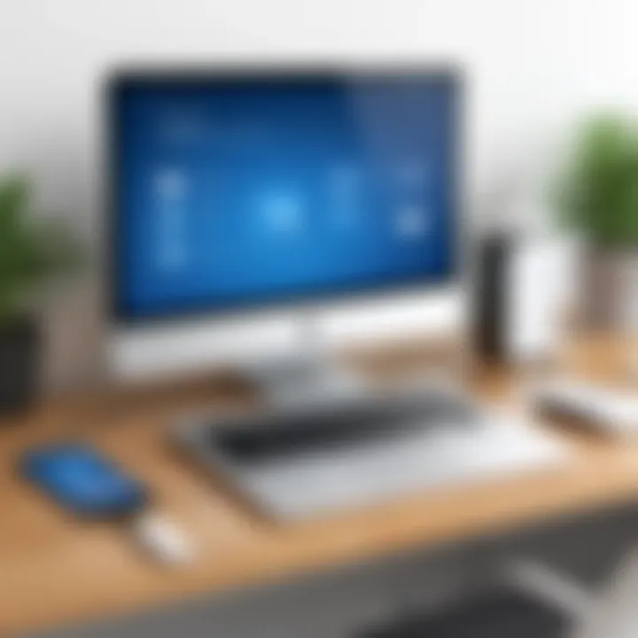 Two devices connected via Splashtop SOS illustrating remote assistance in action