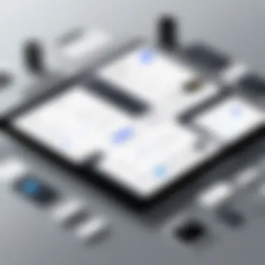 Essential Features Breakdown Infographic highlighting essential features of Squarespace and Google Workspace for business needs