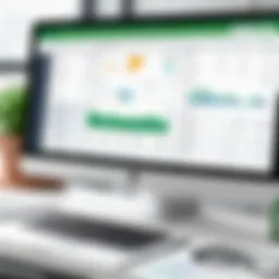 User interface of QuickBooks payroll management