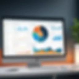 Visual representation of Tableau dashboard showcasing data insights