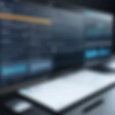 Modern Note Taking Software Interface A modern interface of note keeping software showcasing diverse features