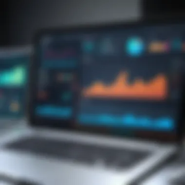 Insightful Dashboard of Content Analysis Tool Dashboard view of a content analysis tool