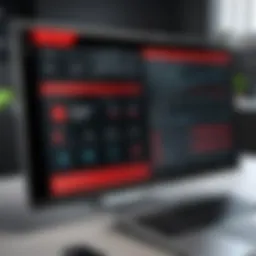 Interface of Trend Micro Apex One showcasing the dashboard.
