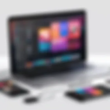 Interface of Apple Music Maker Software showcasing various tools