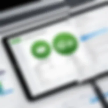 Features of QuickBooks Workbook Visual representation of features within QuickBooks Workbook