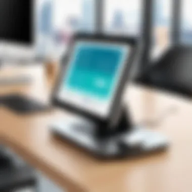 Key Features of Task POS Software An infographic outlining key features of task POS software