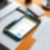 User interface of the ProContractor app showcasing project management features