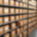 A visual representation of traditional inventory management methods.