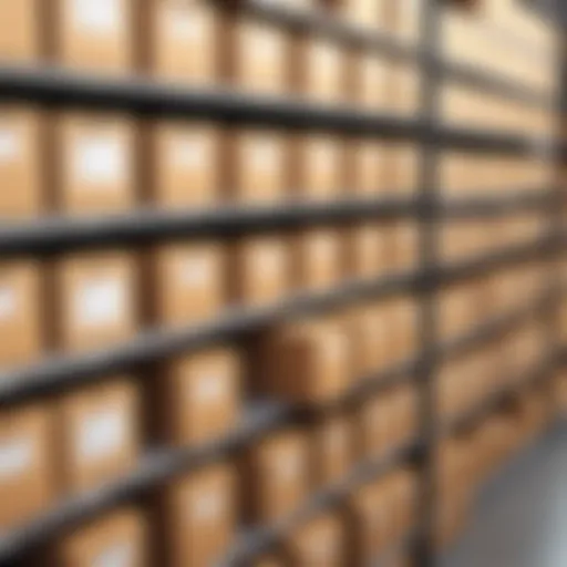 A visual representation of traditional inventory management methods.