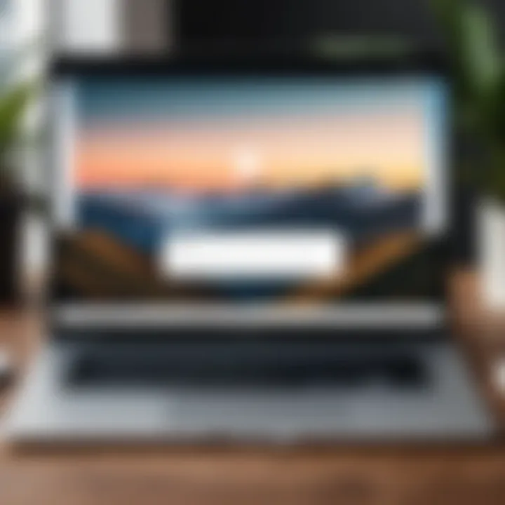 An overview of the WeTransfer interface displayed on a laptop