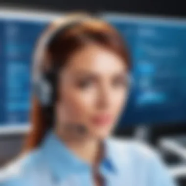 Customer Support Availability in XE Transfer Graphical representation of customer support options