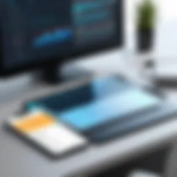 Illustration showcasing the Zenhub milestones interface